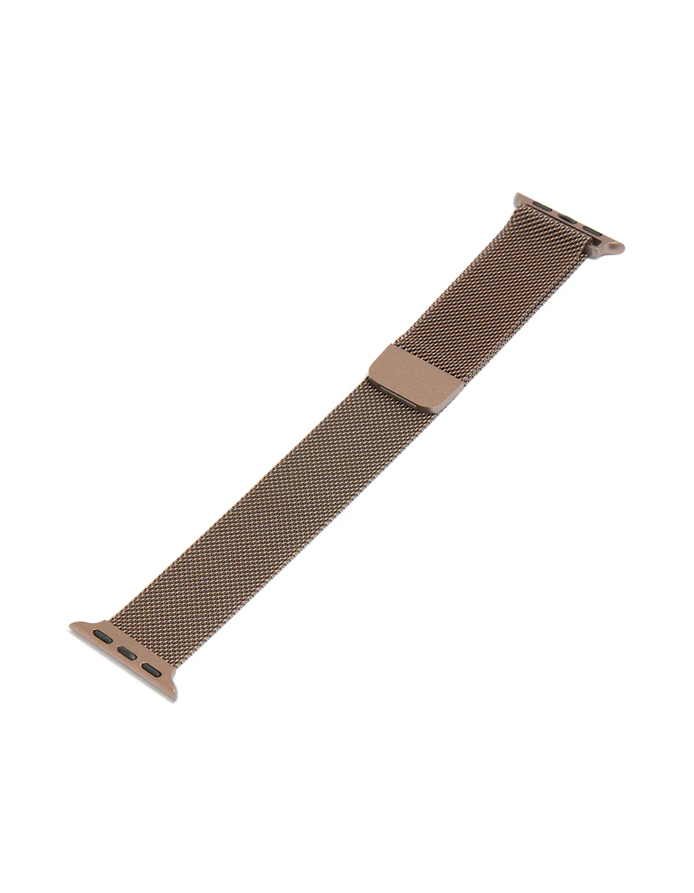 Brown Coated Stainless Steel Mesh Watch Strap 38/40/41 mm