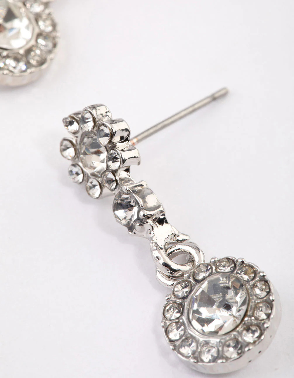 Silver Classic Signet Drop Earrings & Polishing Set - Image 3