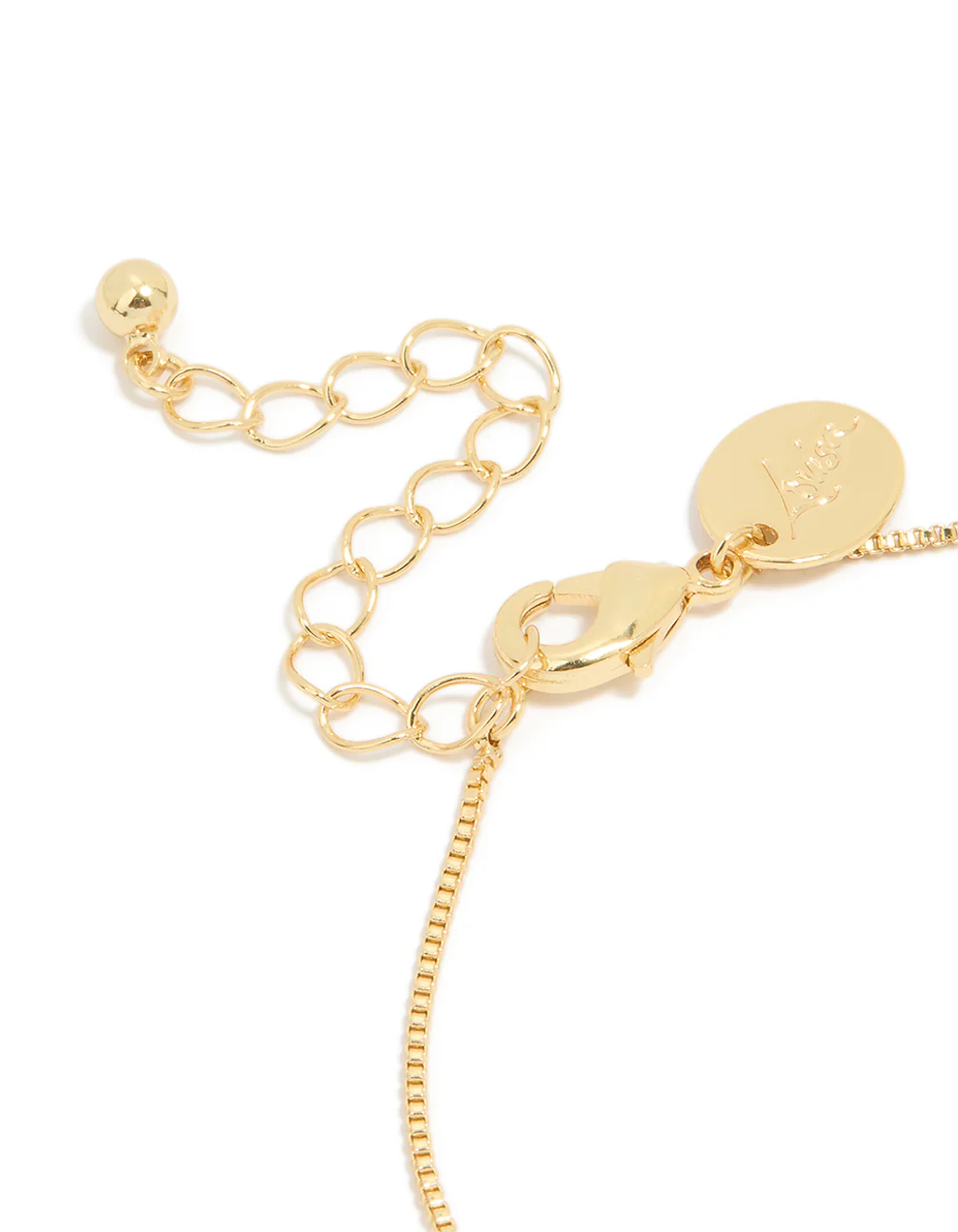Gold Plated Brass Emerald Cross Cubic Zirconia Toggle Bracelet - Image 3