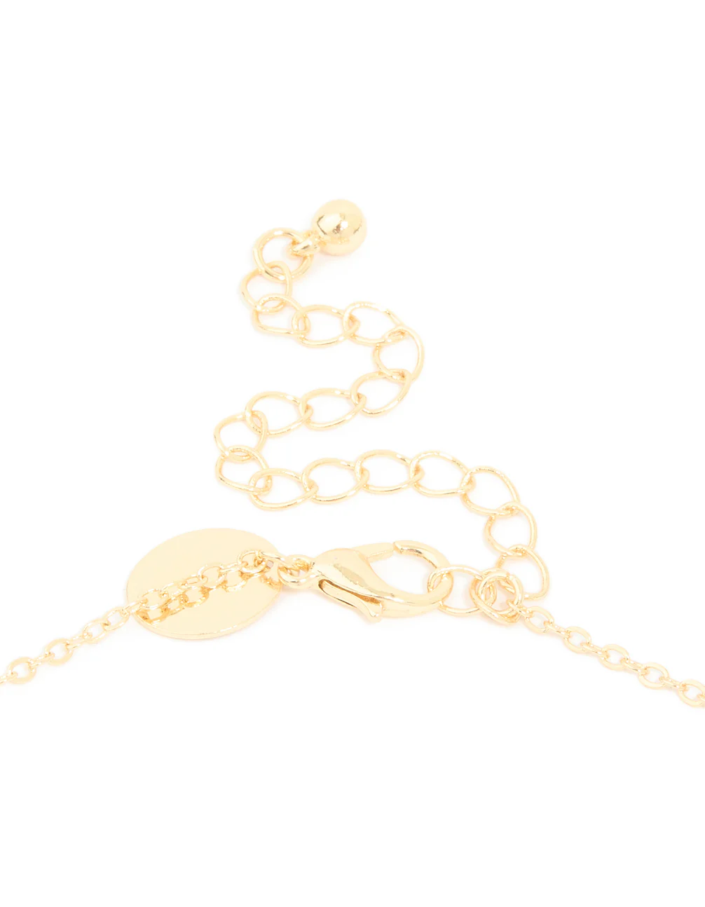Gold Plated Cubic Zirconia Cross Pendant Necklace - Image 5