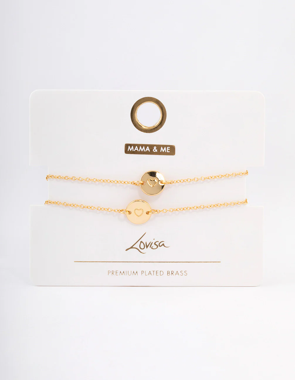 Gold Plated Heart Disc Bracelet Pack - Image 3