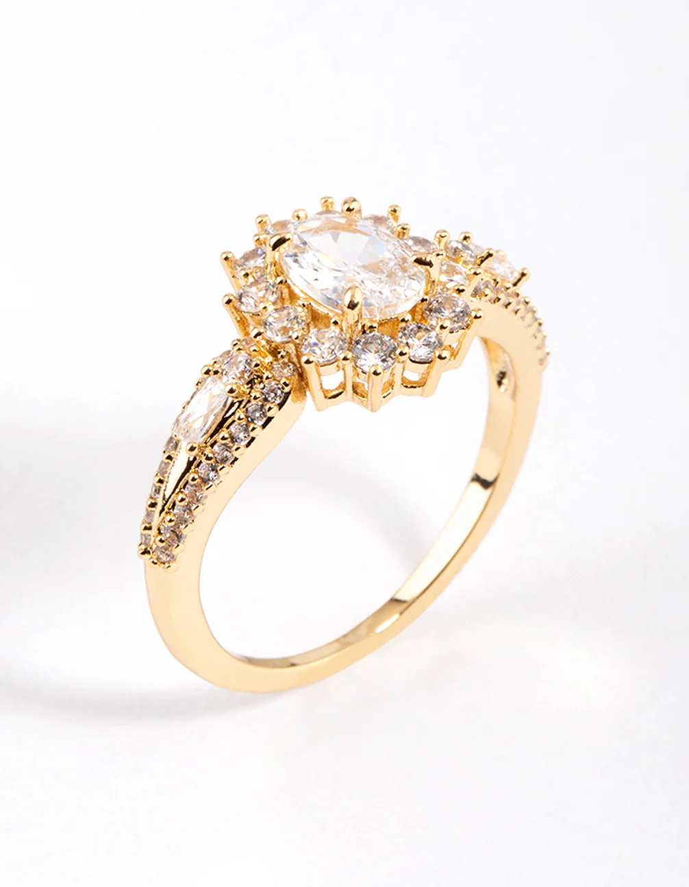 Gold Plated Opulent Statement Ring - Image 3