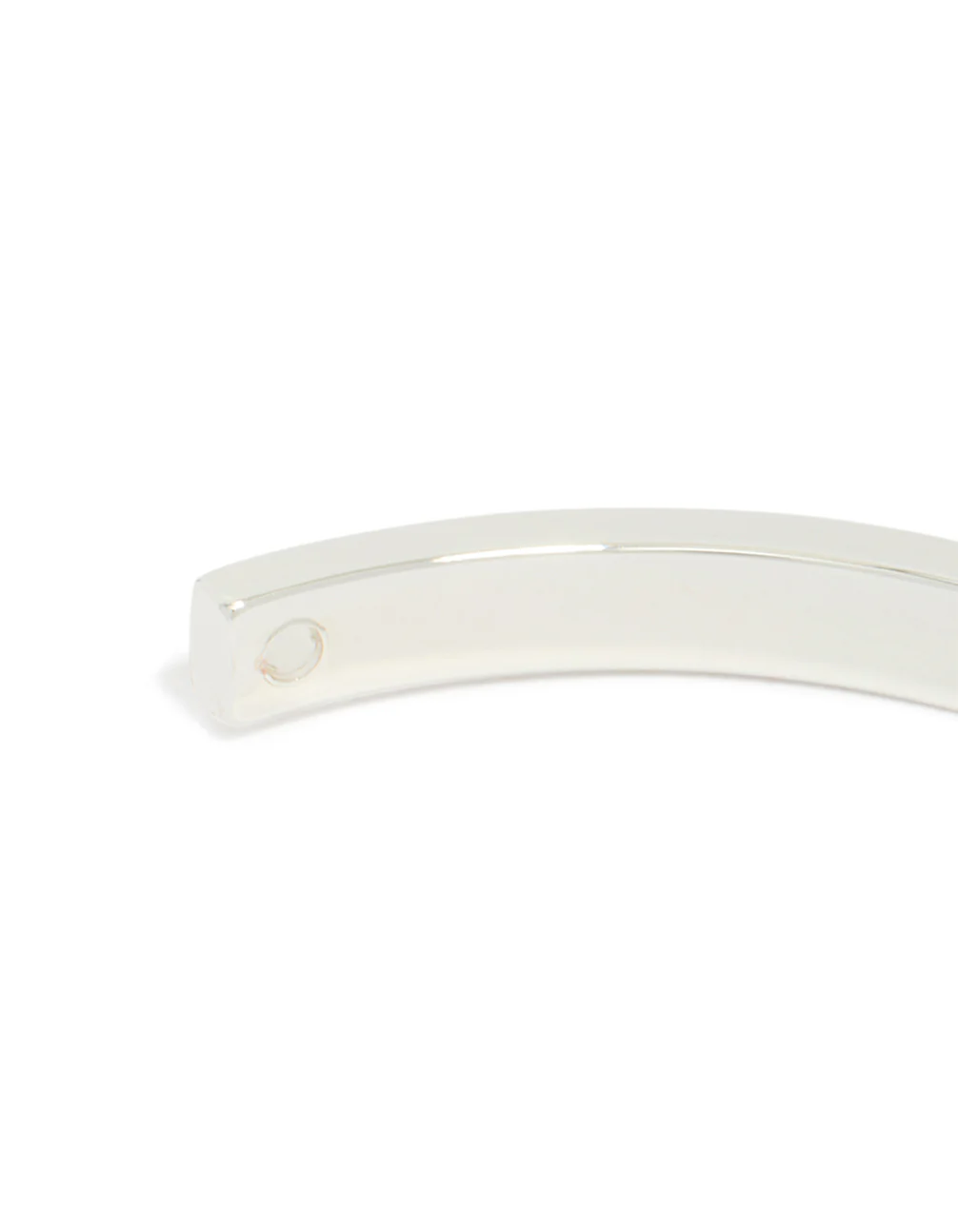 Silver Plated Diamante Wrist Cuff - Image 5