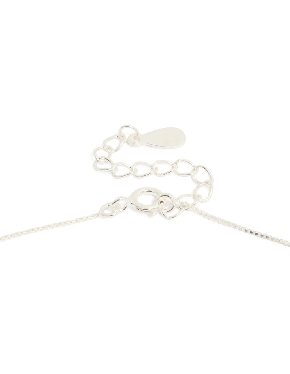 Sterling Silver Classic Claw Pendant Necklace - Image 5